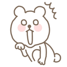 Mr.Bear (Kuma-kun) sticker #2548719