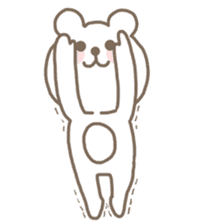 Mr.Bear (Kuma-kun) sticker #2548731