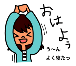 Happy Lucky Girly Girl sticker #2549021