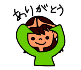 Happy Lucky Girly Girl sticker #2549026