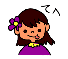 Happy Lucky Girly Girl sticker #2549028