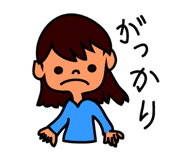 Happy Lucky Girly Girl sticker #2549029