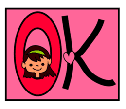 Happy Lucky Girly Girl sticker #2549031