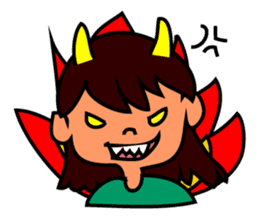 Happy Lucky Girly Girl sticker #2549038