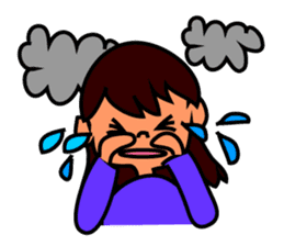 Happy Lucky Girly Girl sticker #2549039