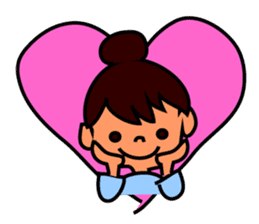 Happy Lucky Girly Girl sticker #2549041