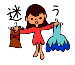 Happy Lucky Girly Girl sticker #2549042