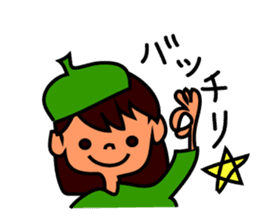 Happy Lucky Girly Girl sticker #2549044