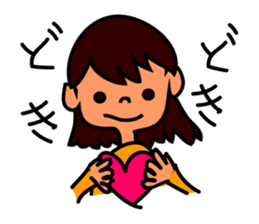 Happy Lucky Girly Girl sticker #2549050