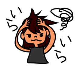 Happy Lucky Girly Girl sticker #2549051