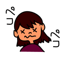 Happy Lucky Girly Girl sticker #2549056