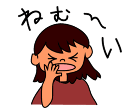 Happy Lucky Girly Girl sticker #2549058