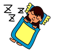 Happy Lucky Girly Girl sticker #2549059