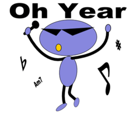 Singer Stickman Vol.1 -English Ver- sticker #2549267