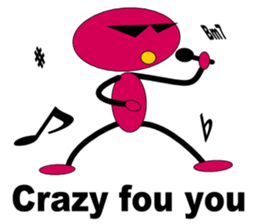 Singer Stickman Vol.1 -English Ver- sticker #2549268