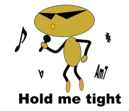 Singer Stickman Vol.1 -English Ver- sticker #2549275