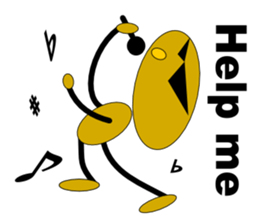 Singer Stickman Vol.1 -English Ver- sticker #2549287
