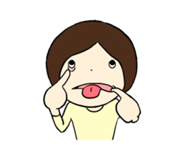 mameko and sora 2 sticker #2549509