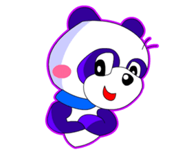 Kawaii Comical Panda (Fancy Ver) sticker #2549557