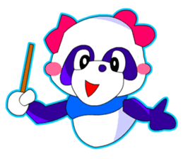 Kawaii Comical Panda (Fancy Ver) sticker #2549561
