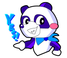 Kawaii Comical Panda (Fancy Ver) sticker #2549580