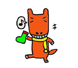 Tamanyans in winter sticker #2550021