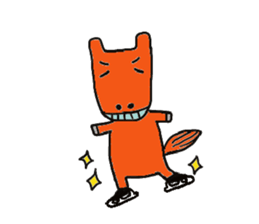 Tamanyans in winter sticker #2550022