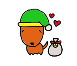 Tamanyans in winter sticker #2550027