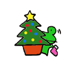 Tamanyans in winter sticker #2550040