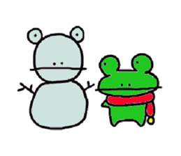 Tamanyans in winter sticker #2550042