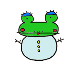 Tamanyans in winter sticker #2550043