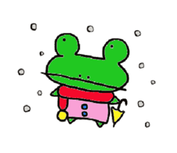 Tamanyans in winter sticker #2550044