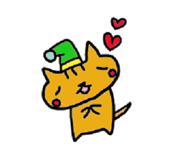 Tamanyans in winter sticker #2550052