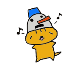 Tamanyans in winter sticker #2550057