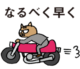 cat workers sticker #2550610