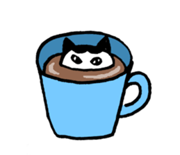 cat workers sticker #2550612