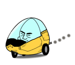 Cute Eggman sticker #2550911
