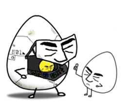 Cute Eggman sticker #2550933