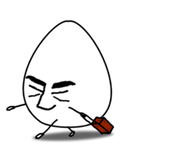 Cute Eggman sticker #2550938