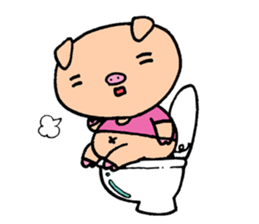 Diet Failure Pig sticker #2551003