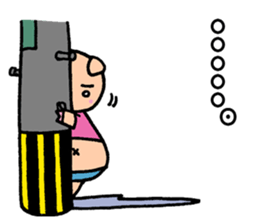 Diet Failure Pig sticker #2551005