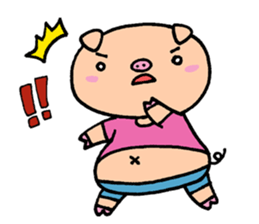 Diet Failure Pig sticker #2551006