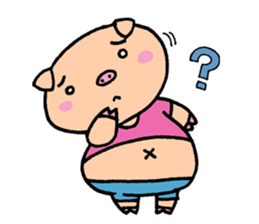 Diet Failure Pig sticker #2551007