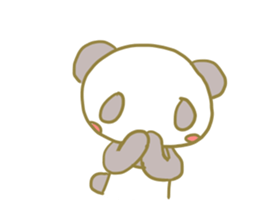 Panda is Pantaso sticker #2551592