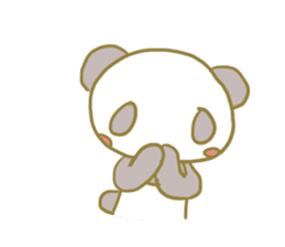 Panda is Pantaso sticker #2551592