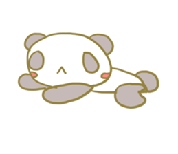 Panda is Pantaso sticker #2551596