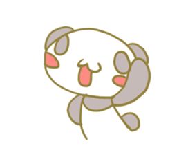 Panda is Pantaso sticker #2551597
