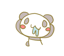 Panda is Pantaso sticker #2551603