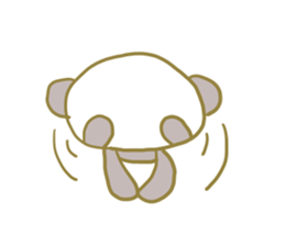 Panda is Pantaso sticker #2551607