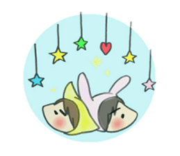 USAGI&TORA sticker #2551661